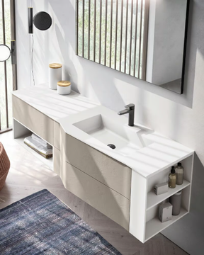 STR8 STR05 - Wall-mounted vanity unit with drawers by Gruppo Geromin - view 3
